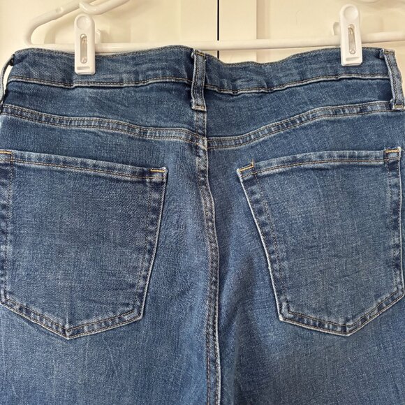 Banana Republic cropped wide leg jeans (Size 30) - Picture 4 of 6